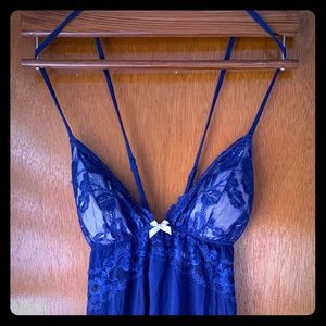 Victoria’s Secrete Nighty, Navy Blue, Medium
